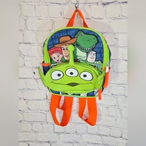 Disney Toy Story Kids Backpack - Green and Orange